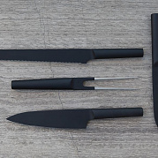 Нож для хлеба 23 см Black Kuro