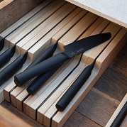 Нож для овощей 12 см Black Kuro